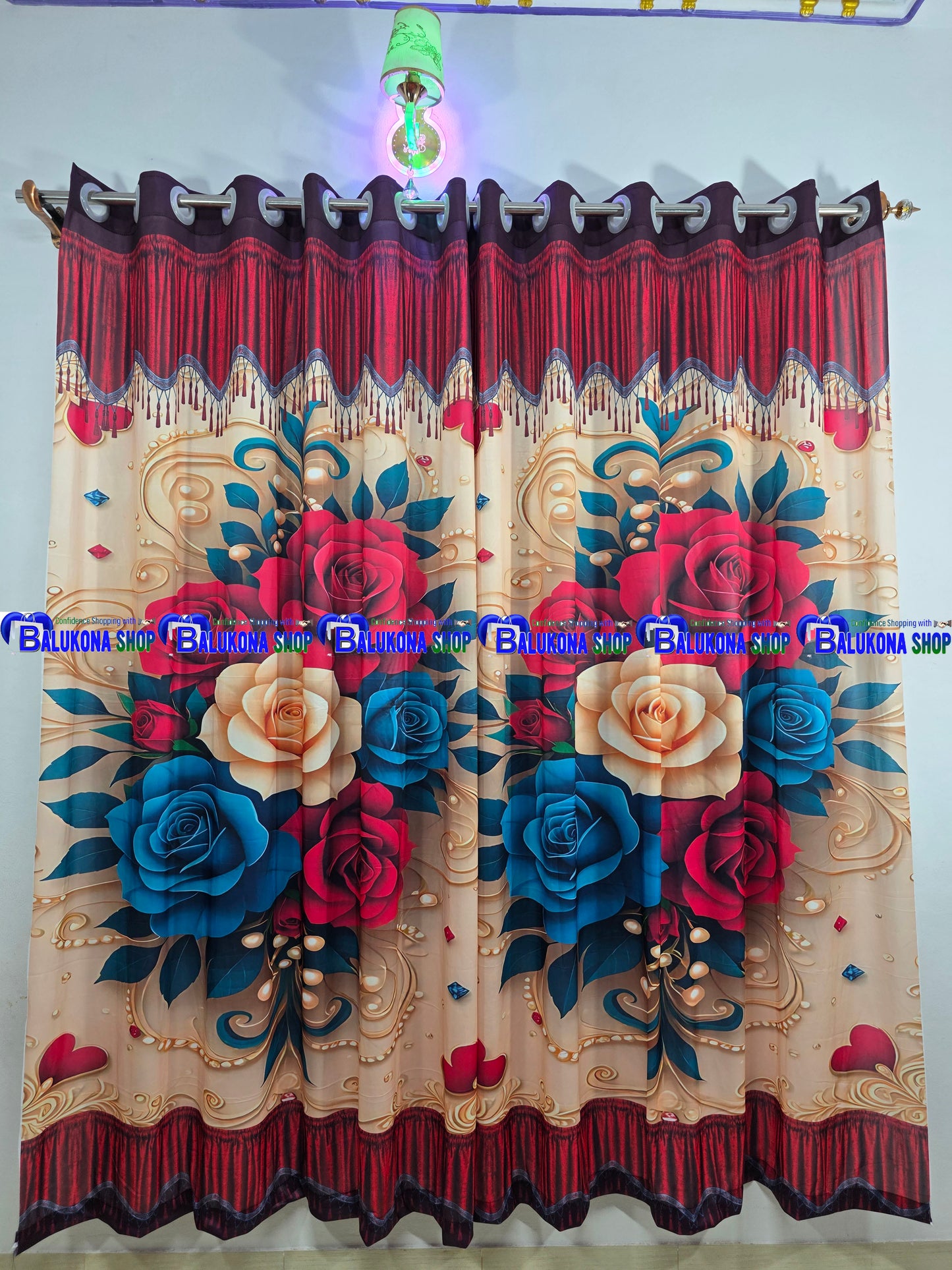 3D প্রিন্টের দরজা জানালার পর্দা