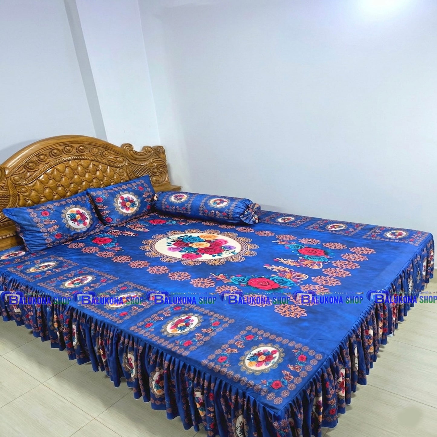 3D ওয়াটারপ্রুফ প্রিমিয়াম কুচি চাদর (BK=14)