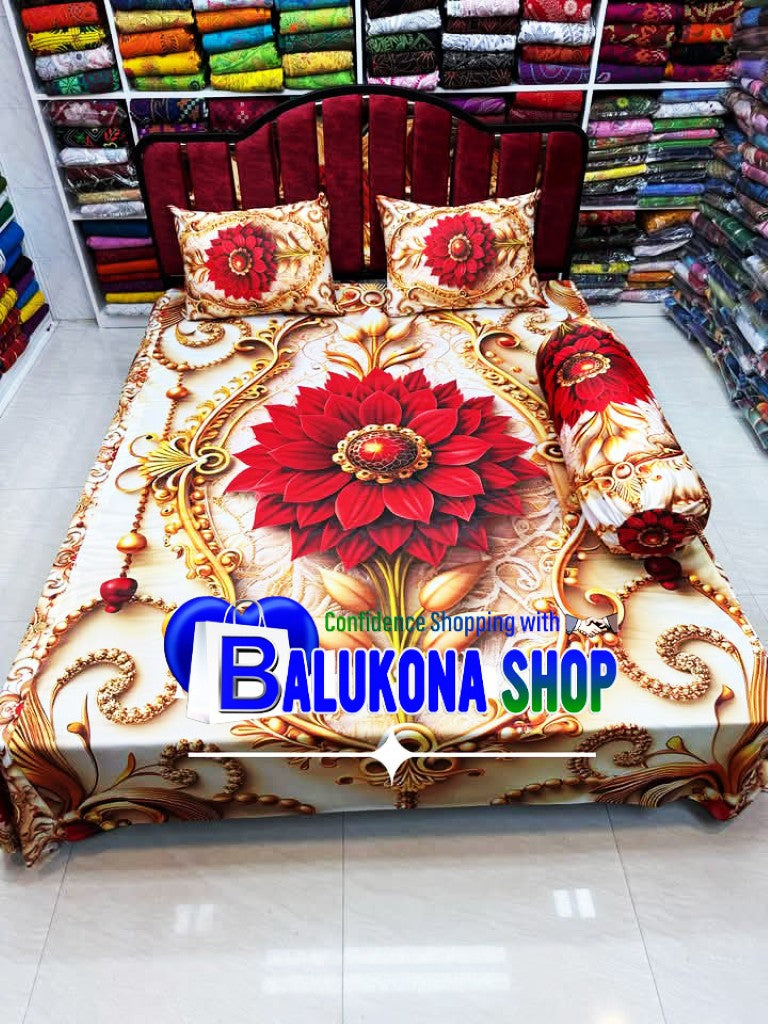উন্নত মানের ১০০% ওয়াটারপ্রুফ (3D) বেডশিট