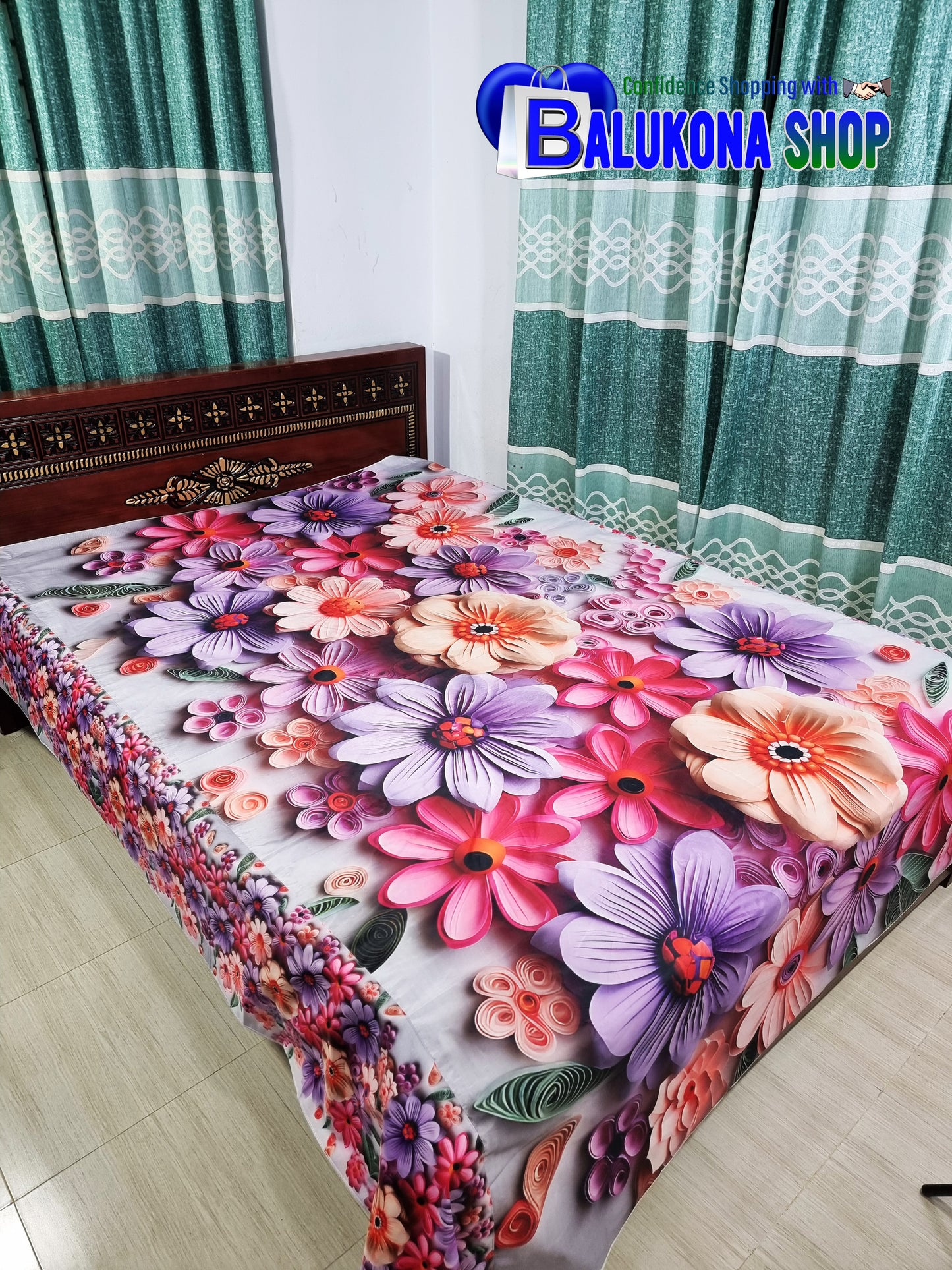 উন্নত মানের ১০০% ওয়াটারপ্রুফ (3D) বেডশিট