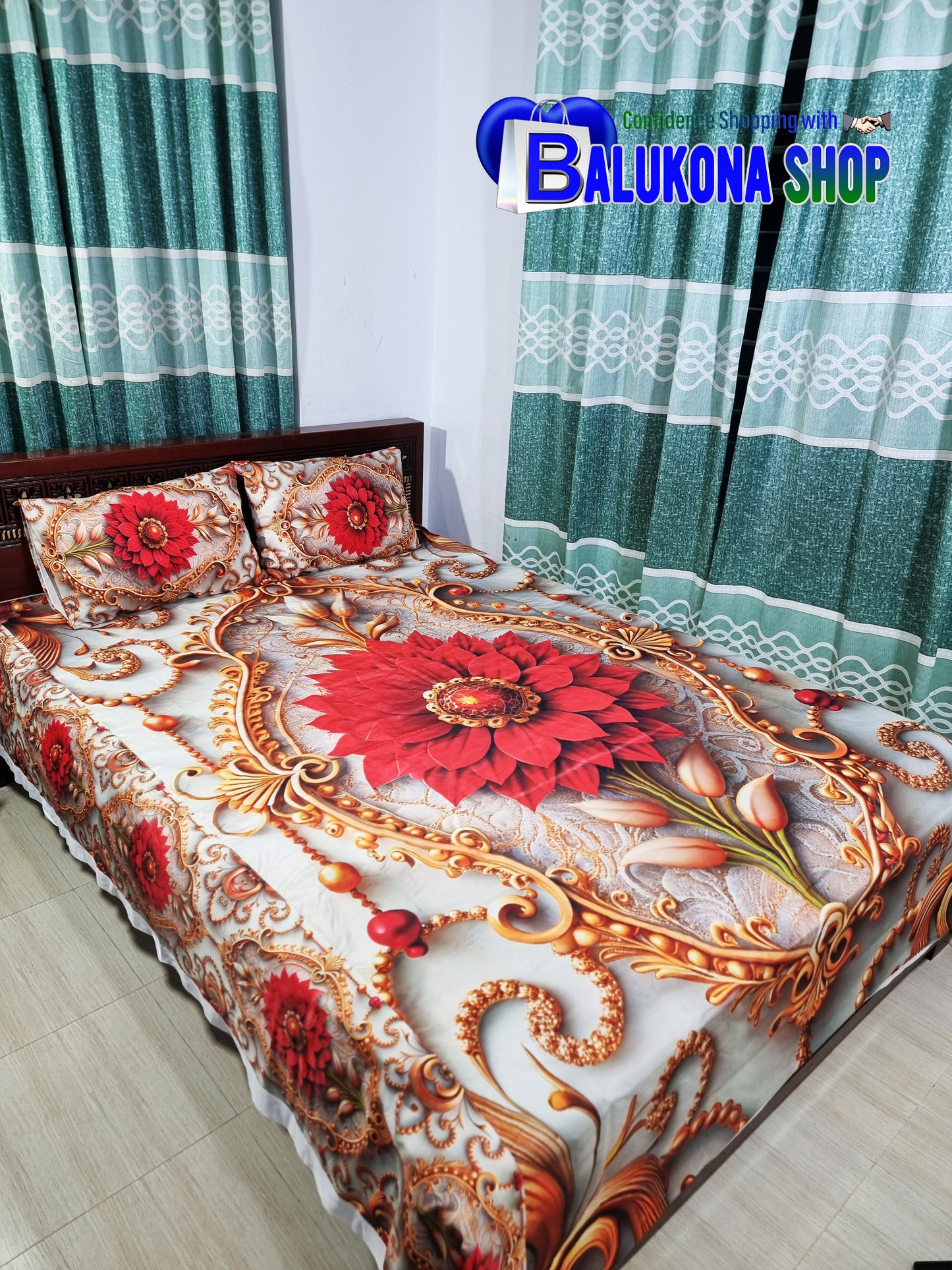 উন্নত মানের ১০০% ওয়াটারপ্রুফ (3D) বেডশিট