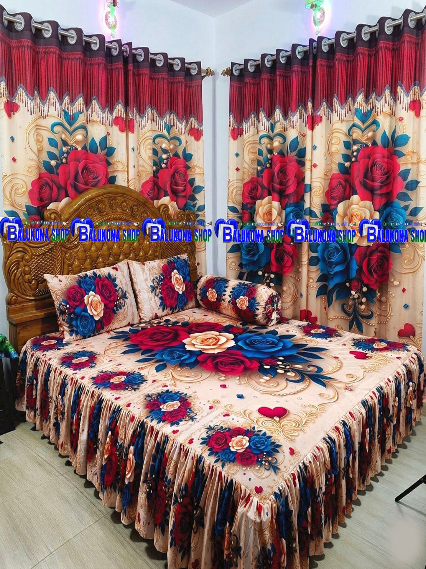 3D প্রিমিয়াম কুচি চাদর (BK=1)