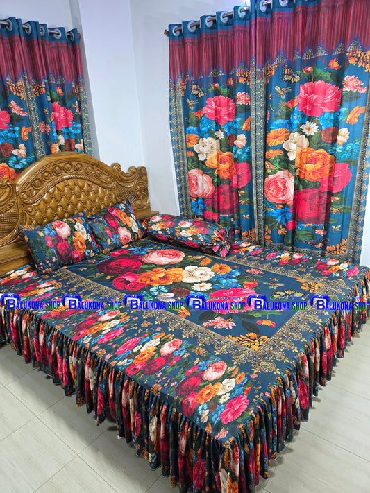3D প্রিমিয়াম কুচি চাদর (BK=11)
