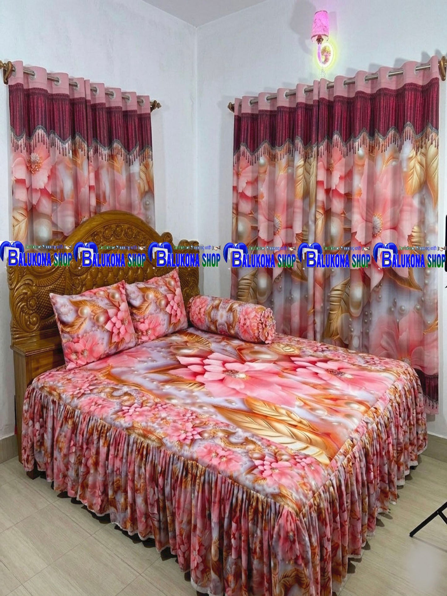 3D প্রিমিয়াম কুচি চাদর (BK=5)