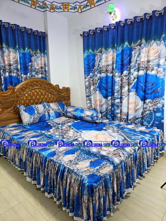 3D প্রিমিয়াম কুচি চাদর (BK=9)