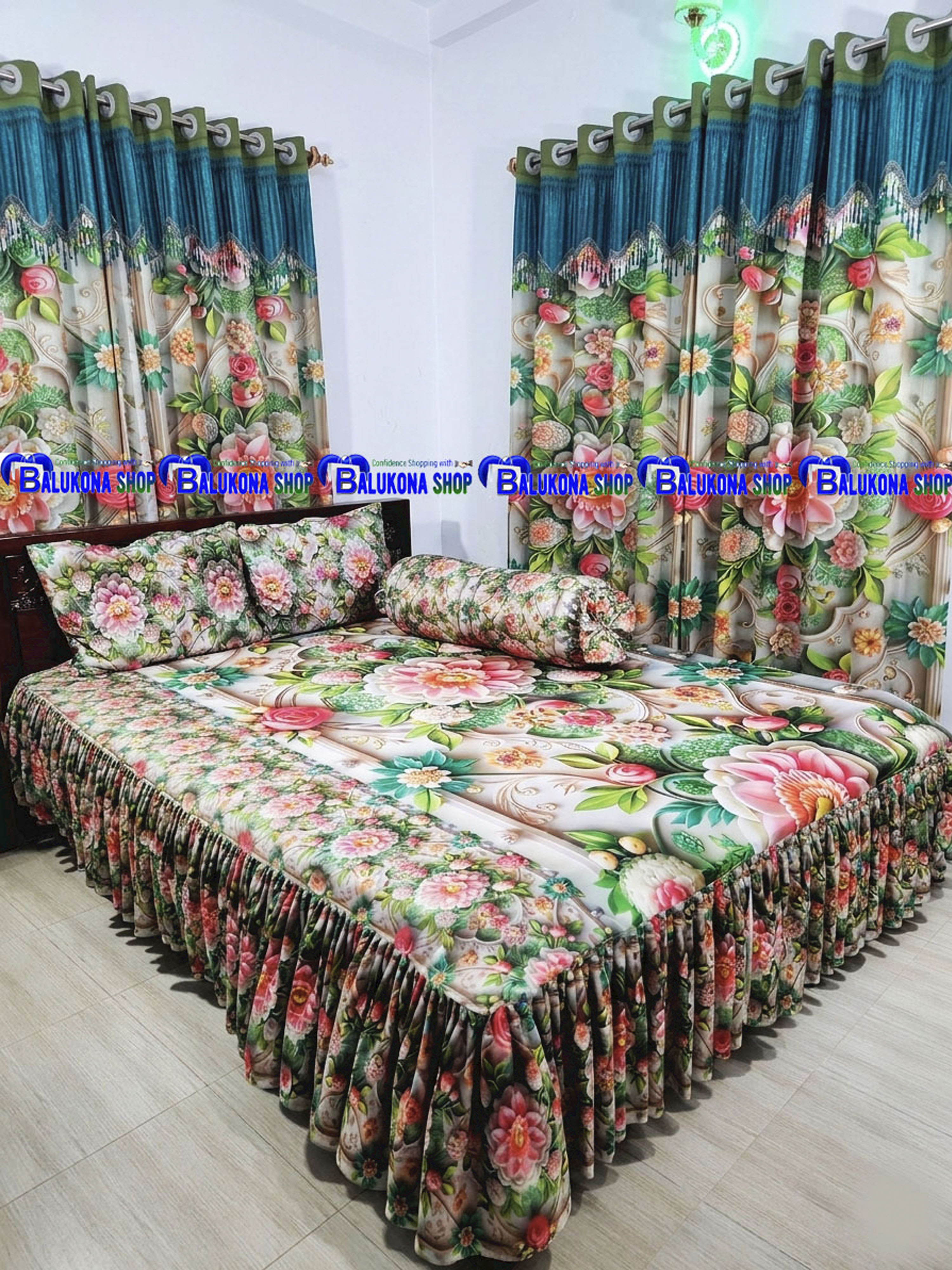3D প্রিমিয়াম কুচি চাদর