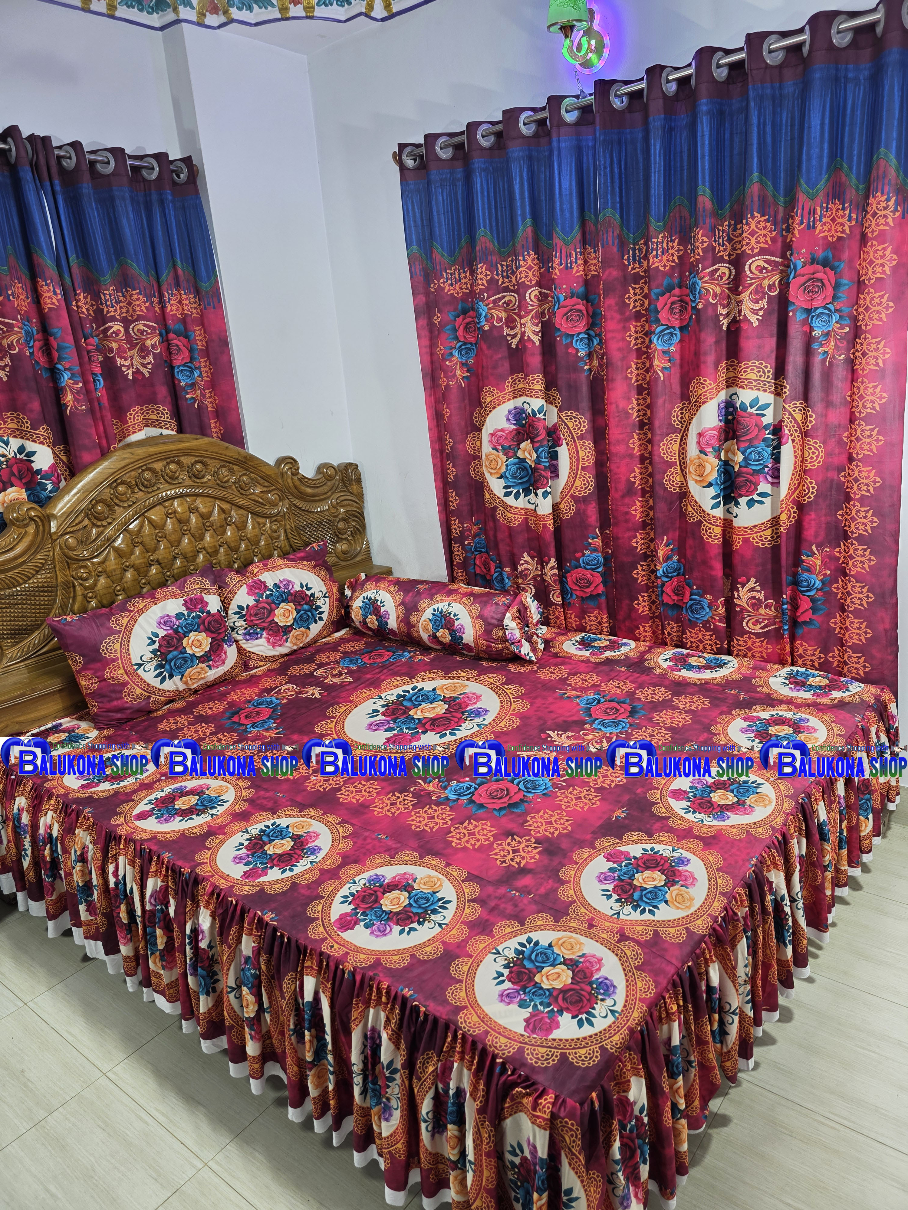 3D প্রিমিয়াম কুচি চাদর