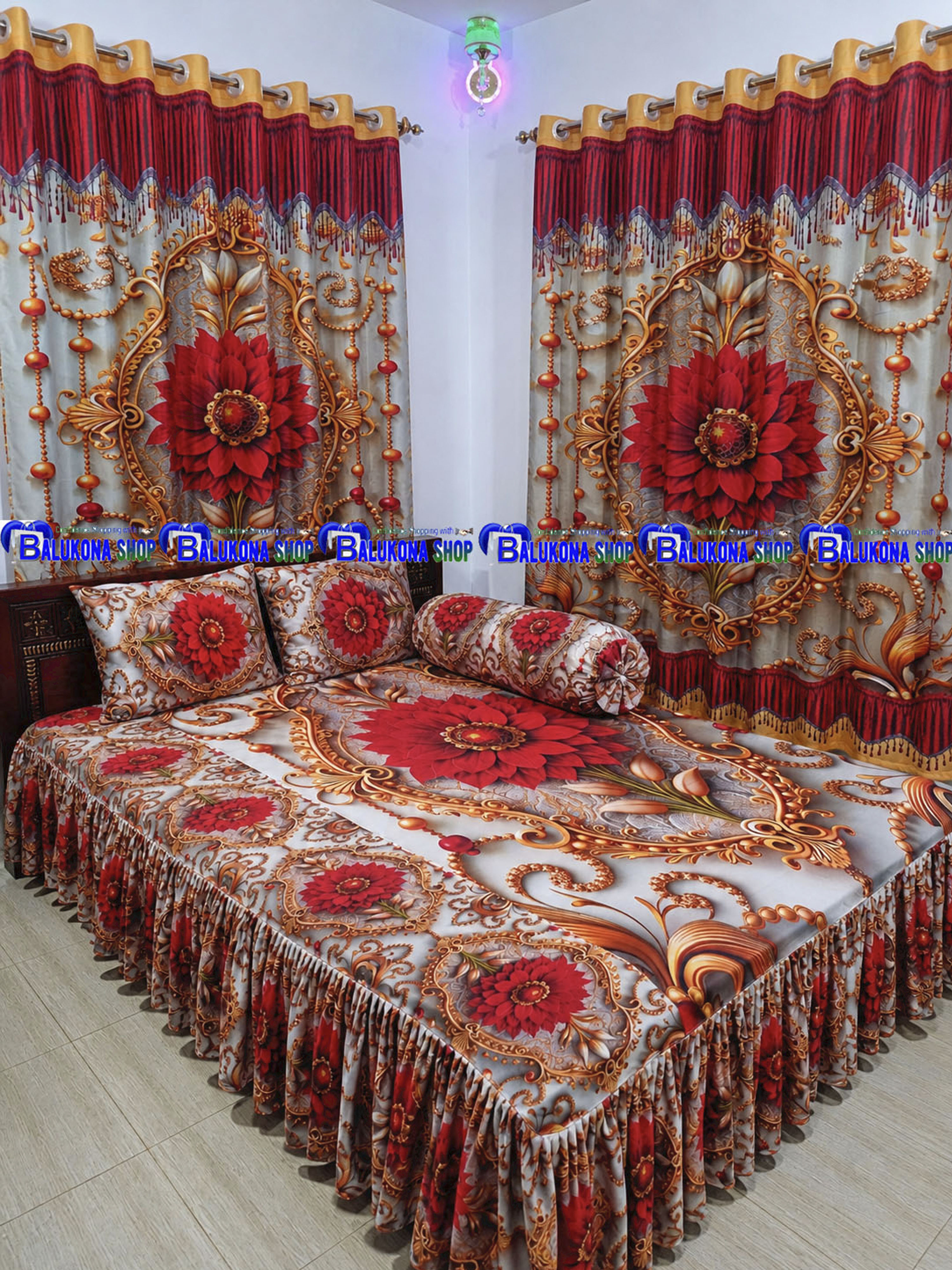 3D প্রিমিয়াম ওয়াটারপ্রুফ কুচি চাদর