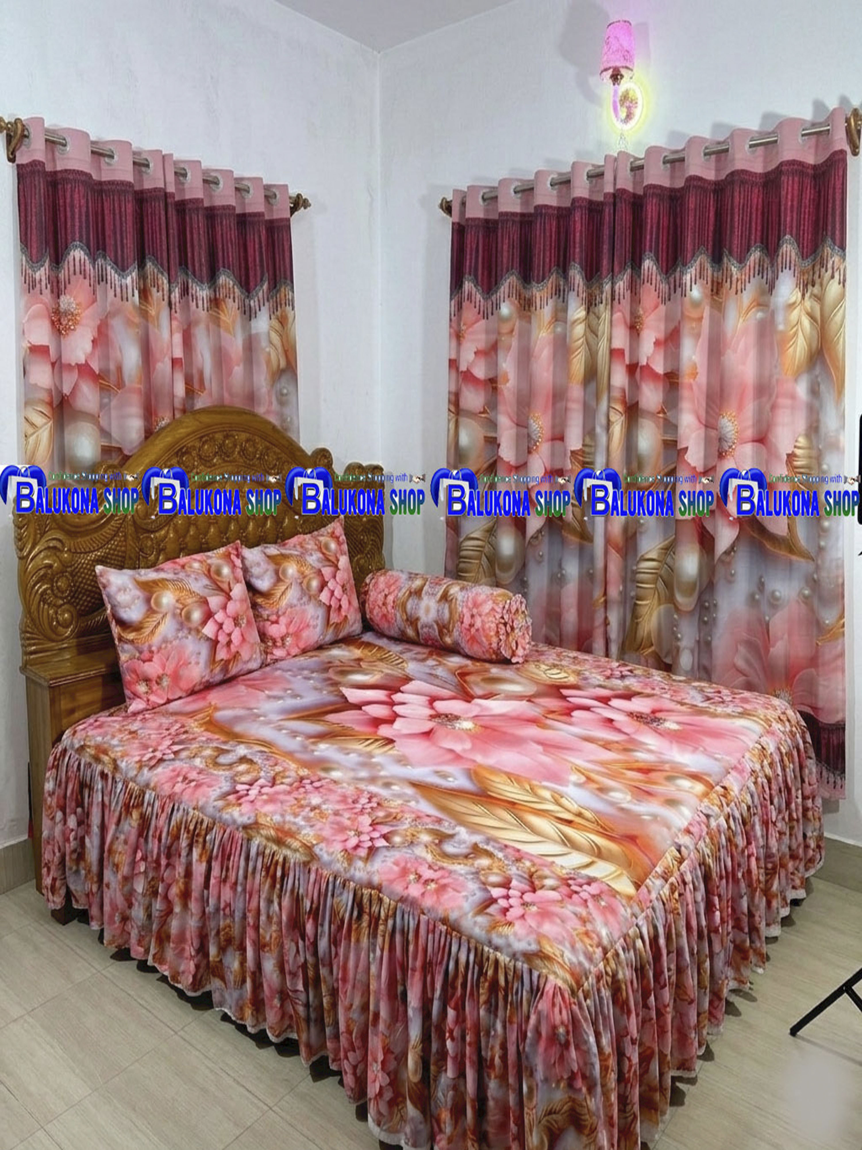 3D প্রিমিয়াম ওয়াটারপ্রুফ কুচি চাদর
