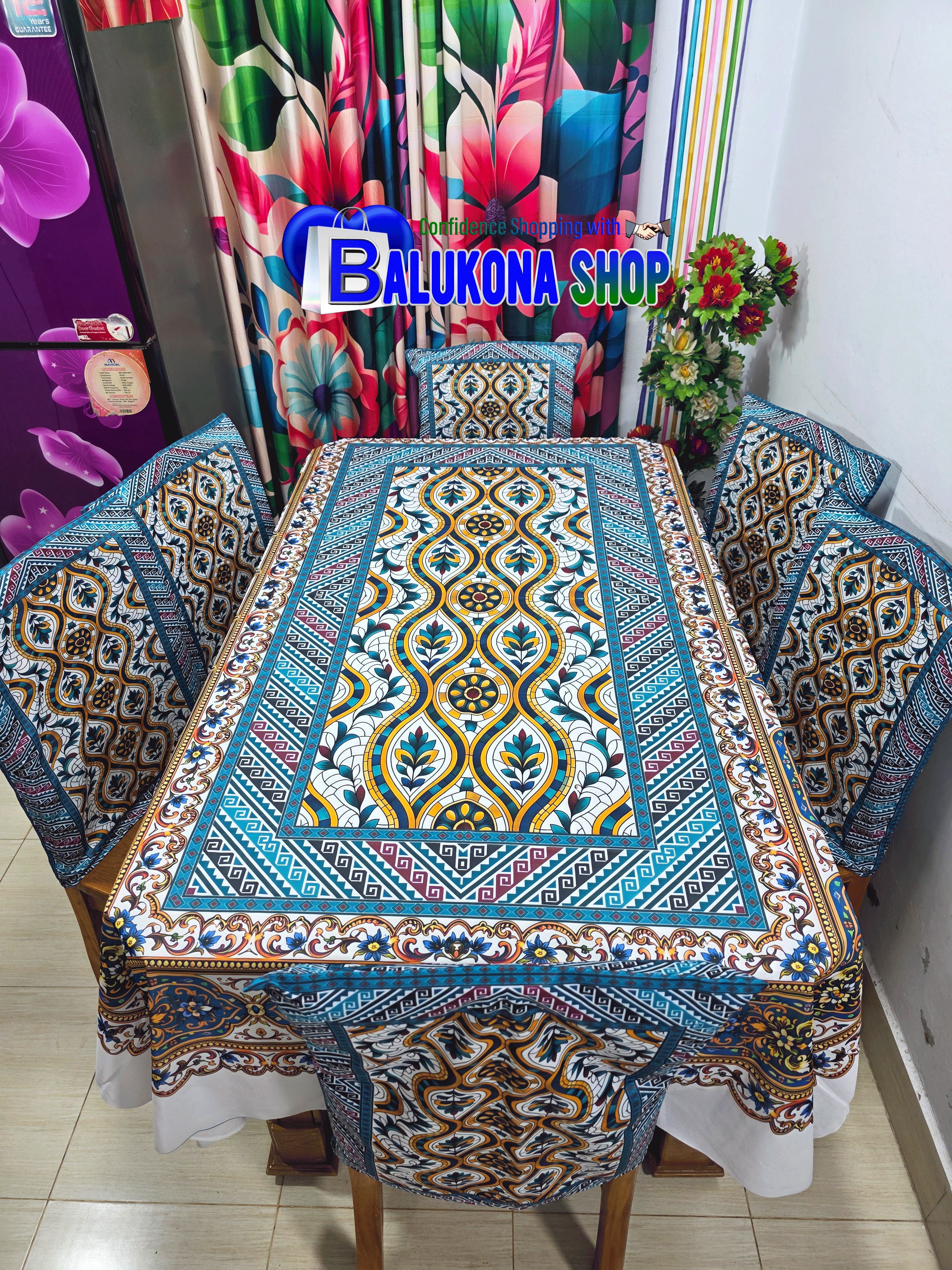 3D ডাইনিং সেট